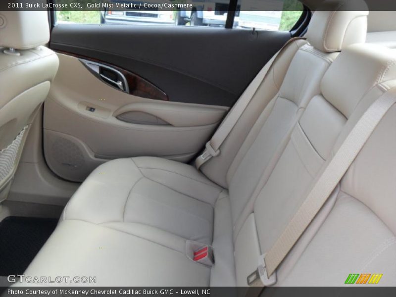  2011 LaCrosse CXS Cocoa/Cashmere Interior