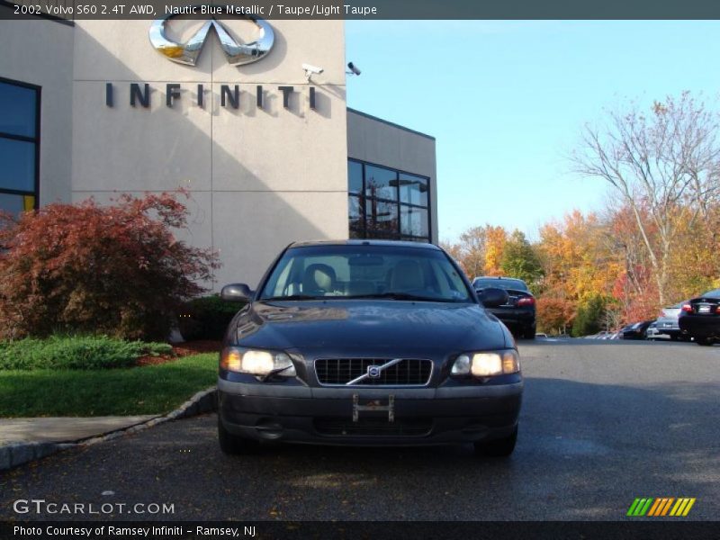 Nautic Blue Metallic / Taupe/Light Taupe 2002 Volvo S60 2.4T AWD