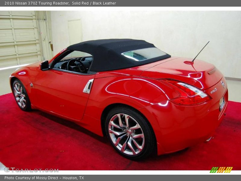 Solid Red / Black Leather 2010 Nissan 370Z Touring Roadster
