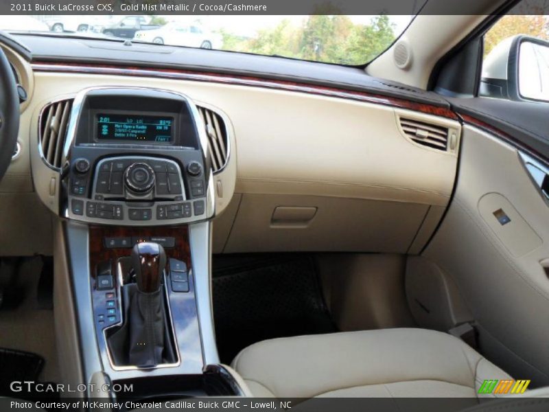 Gold Mist Metallic / Cocoa/Cashmere 2011 Buick LaCrosse CXS