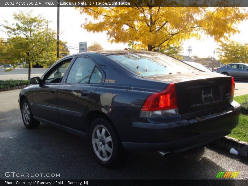 Nautic Blue Metallic / Taupe/Light Taupe 2002 Volvo S60 2.4T AWD