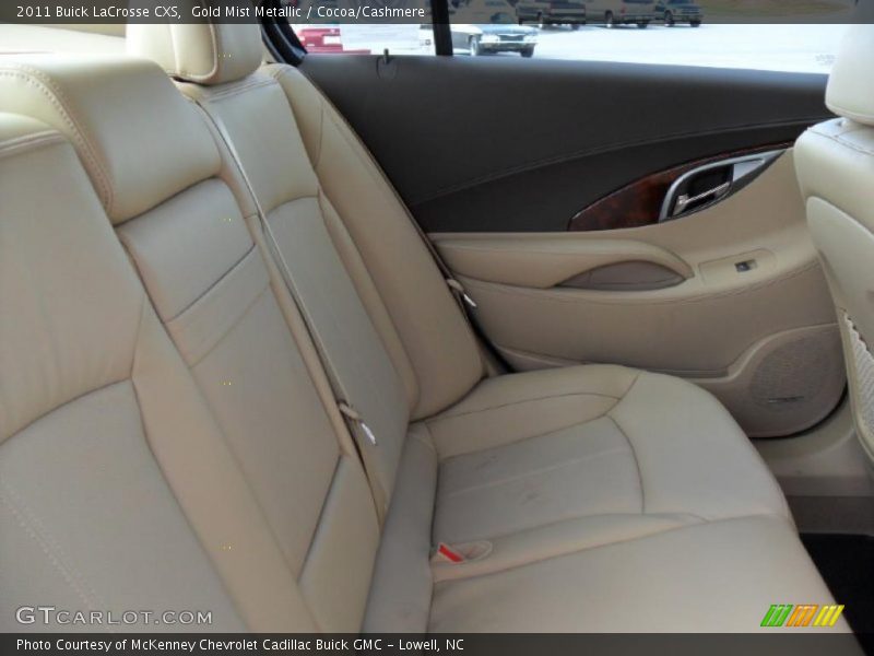  2011 LaCrosse CXS Cocoa/Cashmere Interior