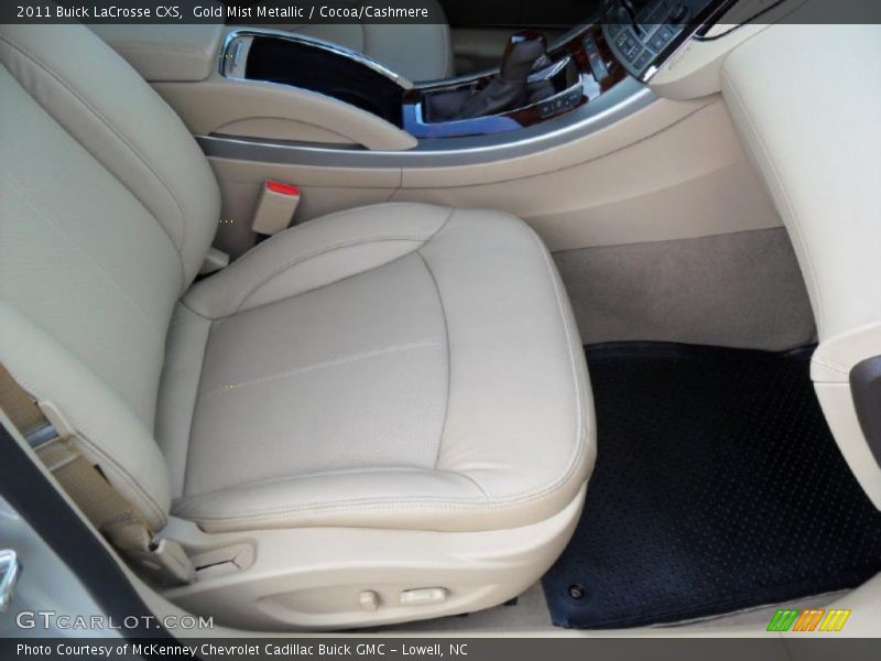  2011 LaCrosse CXS Cocoa/Cashmere Interior