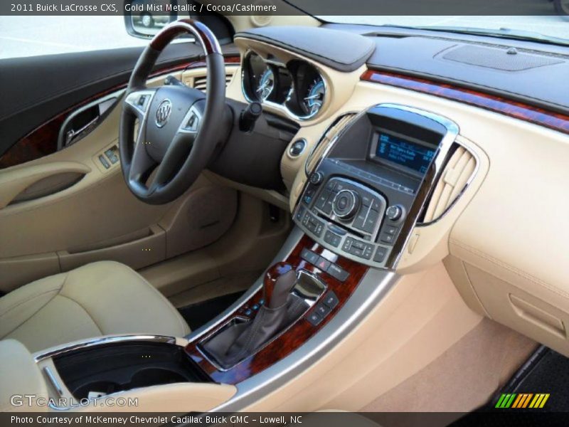 Dashboard of 2011 LaCrosse CXS