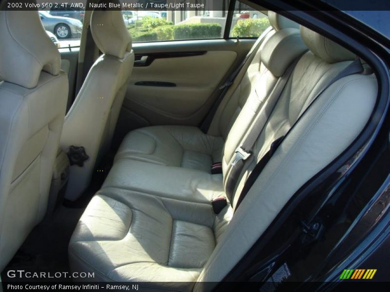 Nautic Blue Metallic / Taupe/Light Taupe 2002 Volvo S60 2.4T AWD