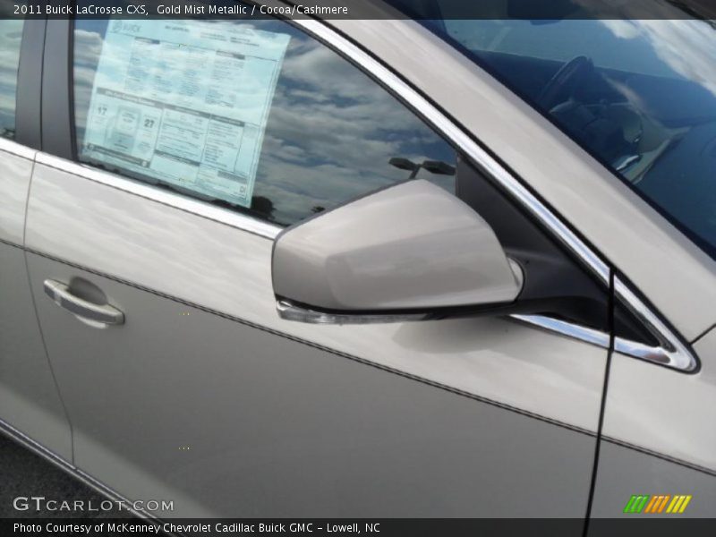 Gold Mist Metallic / Cocoa/Cashmere 2011 Buick LaCrosse CXS
