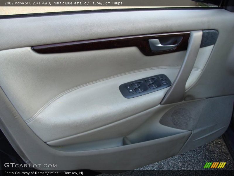 Nautic Blue Metallic / Taupe/Light Taupe 2002 Volvo S60 2.4T AWD