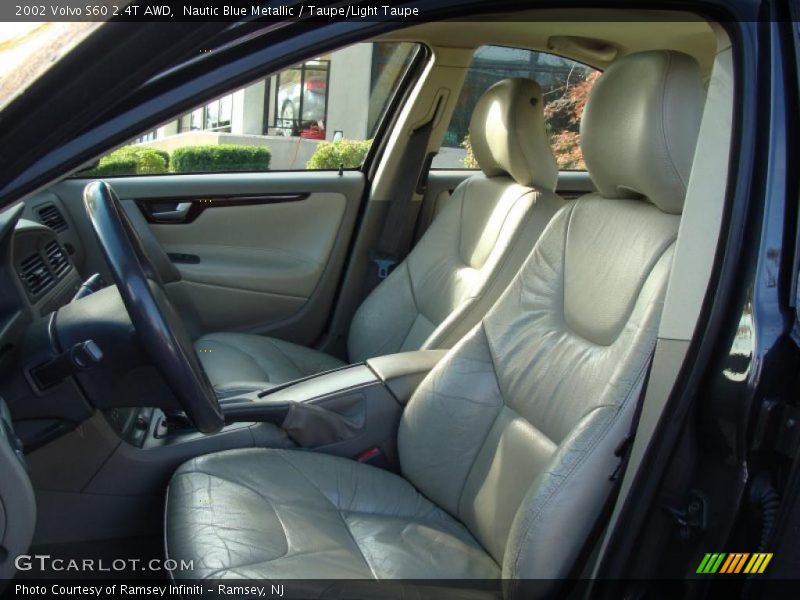 Nautic Blue Metallic / Taupe/Light Taupe 2002 Volvo S60 2.4T AWD
