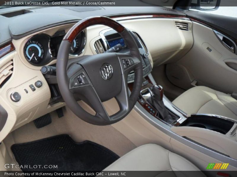 Cocoa/Cashmere Interior - 2011 LaCrosse CXS 