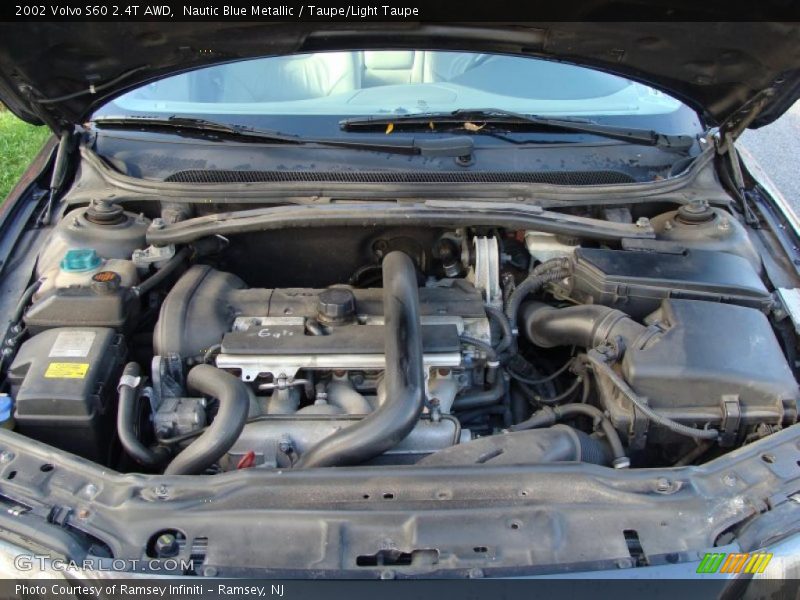  2002 S60 2.4T AWD Engine - 2.4 Liter Turbocharged DOHC 20-Valve Inline 5 Cylinder