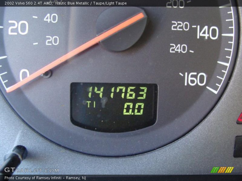 Nautic Blue Metallic / Taupe/Light Taupe 2002 Volvo S60 2.4T AWD