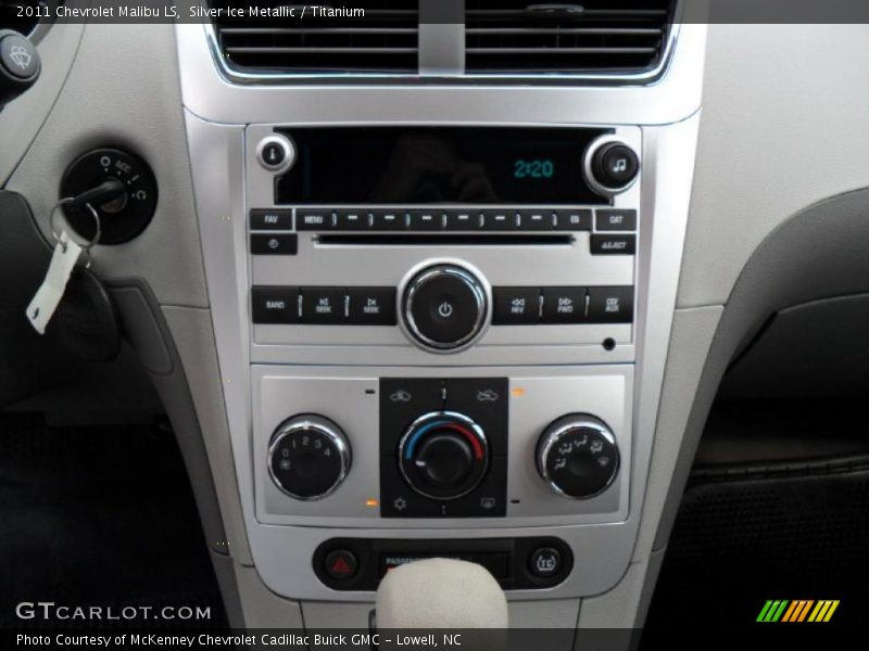 Silver Ice Metallic / Titanium 2011 Chevrolet Malibu LS