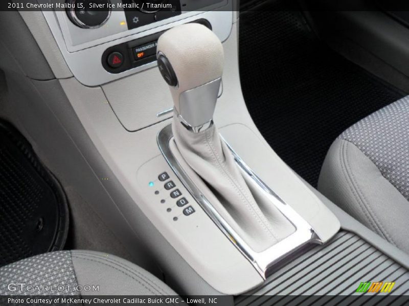 Silver Ice Metallic / Titanium 2011 Chevrolet Malibu LS