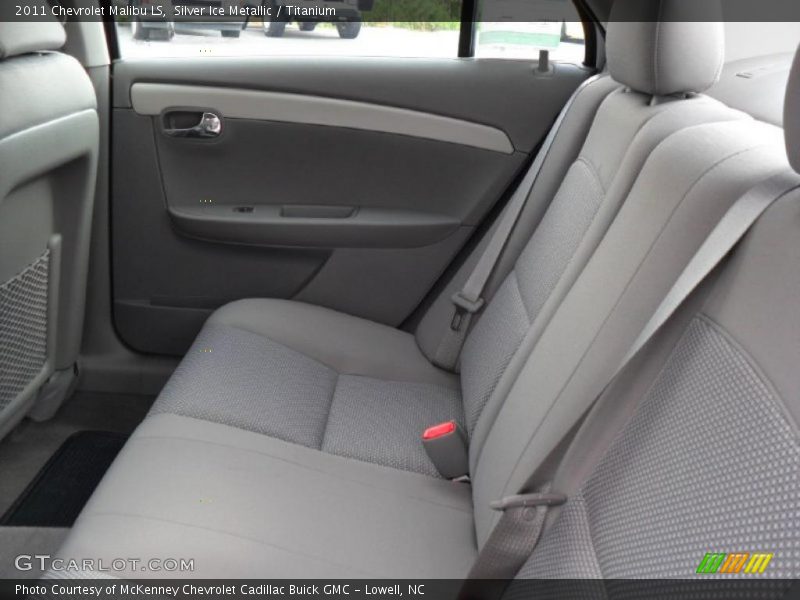 Silver Ice Metallic / Titanium 2011 Chevrolet Malibu LS