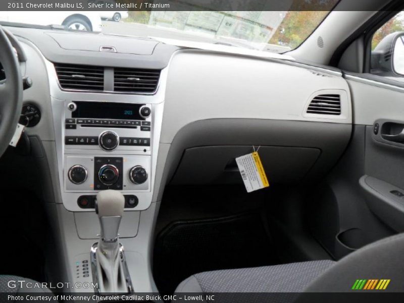Silver Ice Metallic / Titanium 2011 Chevrolet Malibu LS
