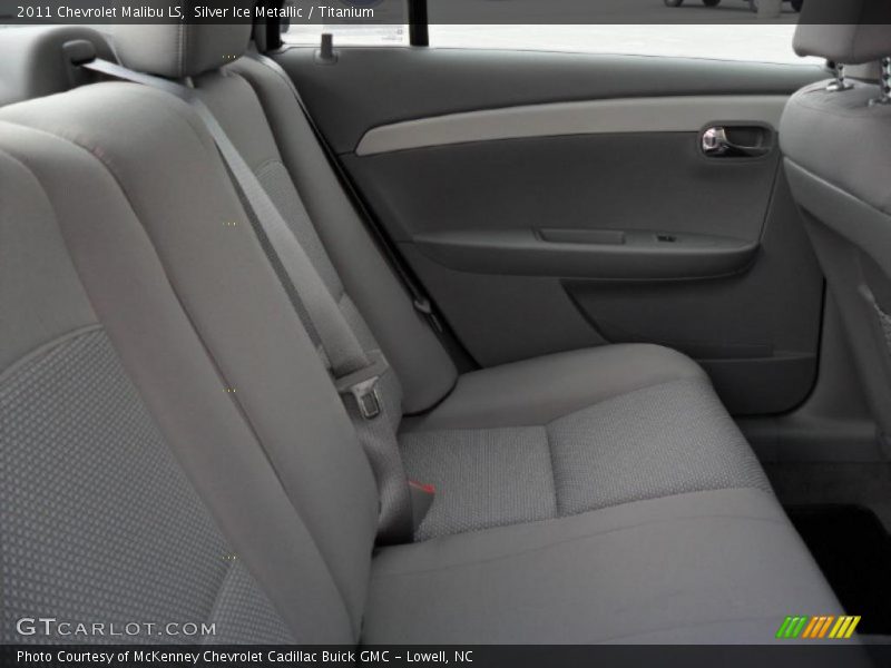 Silver Ice Metallic / Titanium 2011 Chevrolet Malibu LS