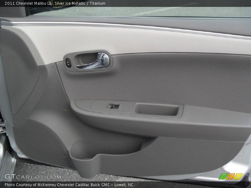 Silver Ice Metallic / Titanium 2011 Chevrolet Malibu LS