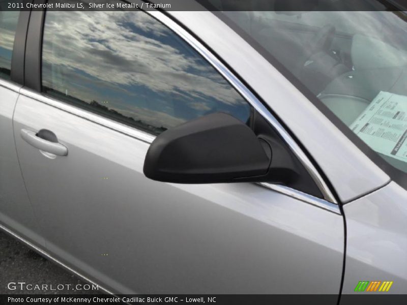 Silver Ice Metallic / Titanium 2011 Chevrolet Malibu LS