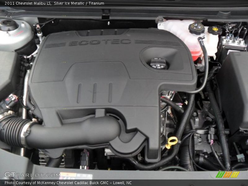 Silver Ice Metallic / Titanium 2011 Chevrolet Malibu LS