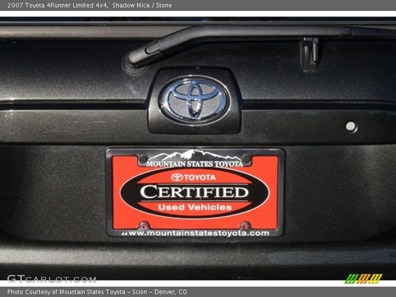 Shadow Mica / Stone 2007 Toyota 4Runner Limited 4x4