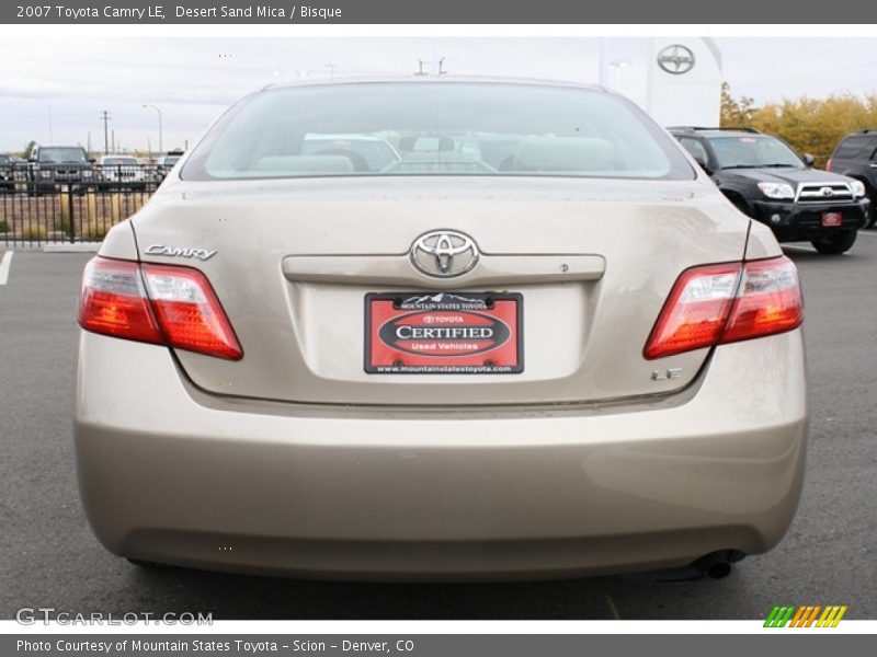 Desert Sand Mica / Bisque 2007 Toyota Camry LE
