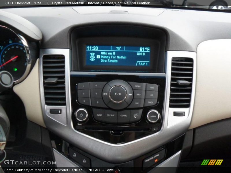 Controls of 2011 Cruze LTZ