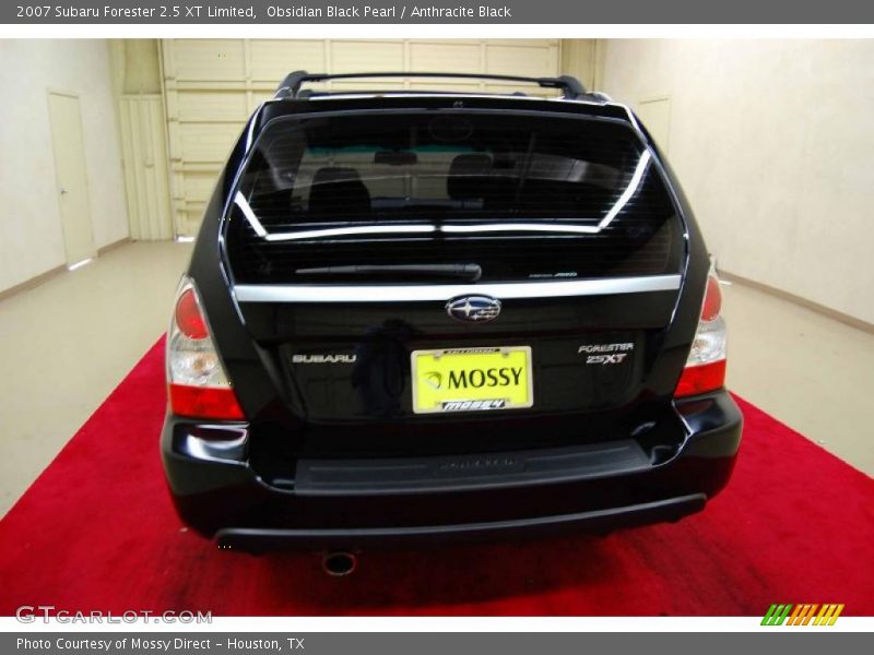Obsidian Black Pearl / Anthracite Black 2007 Subaru Forester 2.5 XT Limited