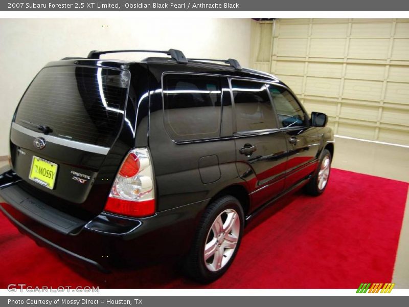 Obsidian Black Pearl / Anthracite Black 2007 Subaru Forester 2.5 XT Limited