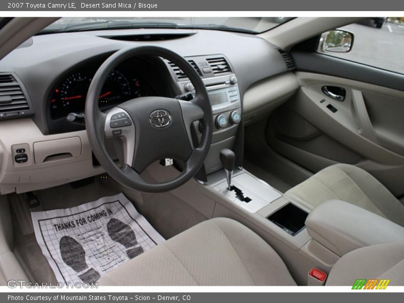 Desert Sand Mica / Bisque 2007 Toyota Camry LE
