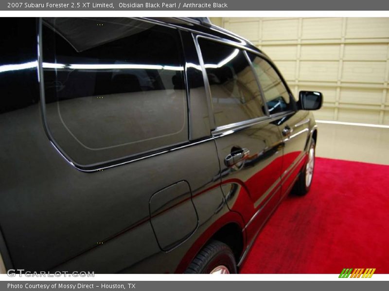 Obsidian Black Pearl / Anthracite Black 2007 Subaru Forester 2.5 XT Limited