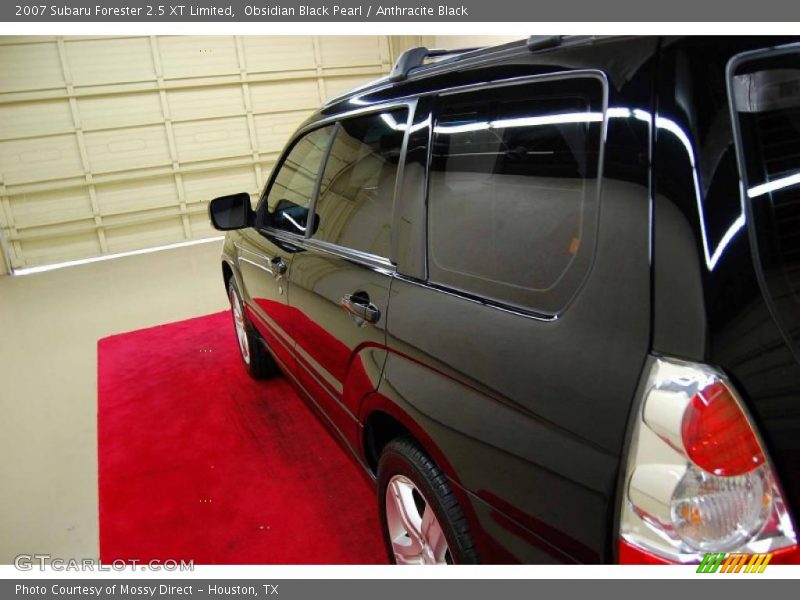 Obsidian Black Pearl / Anthracite Black 2007 Subaru Forester 2.5 XT Limited