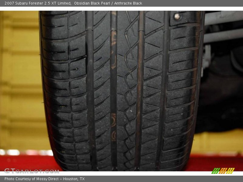 Obsidian Black Pearl / Anthracite Black 2007 Subaru Forester 2.5 XT Limited