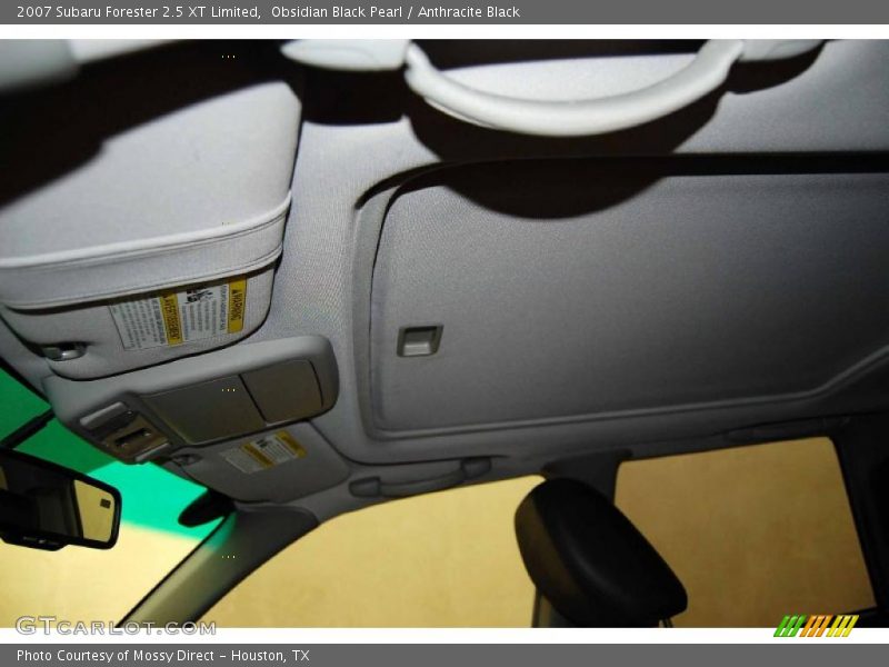 Obsidian Black Pearl / Anthracite Black 2007 Subaru Forester 2.5 XT Limited