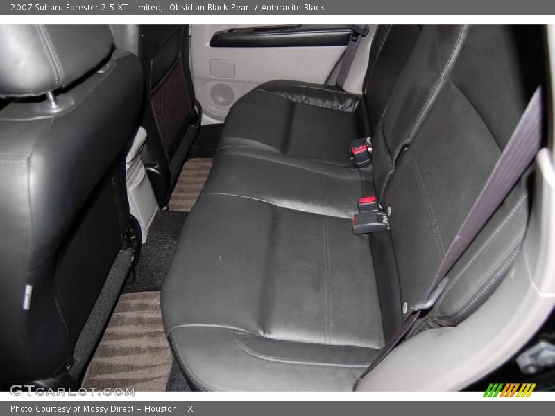 Obsidian Black Pearl / Anthracite Black 2007 Subaru Forester 2.5 XT Limited