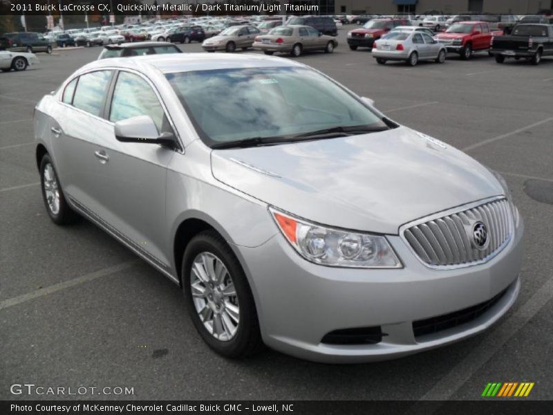Front 3/4 View of 2011 LaCrosse CX
