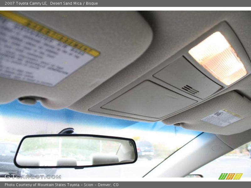 Desert Sand Mica / Bisque 2007 Toyota Camry LE