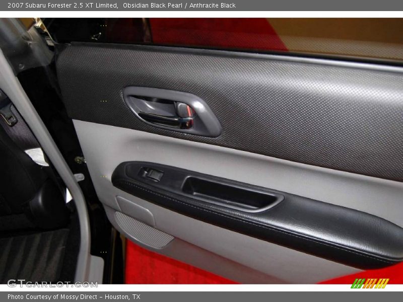 Obsidian Black Pearl / Anthracite Black 2007 Subaru Forester 2.5 XT Limited