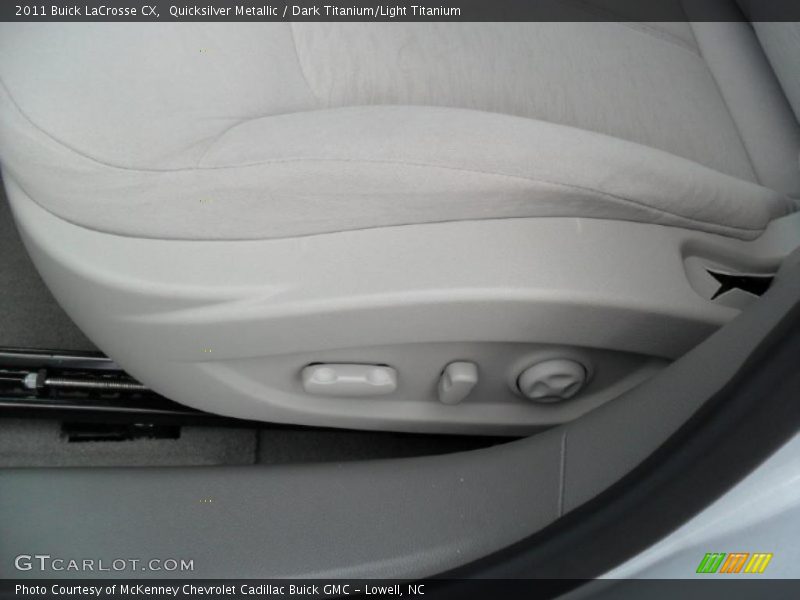 Quicksilver Metallic / Dark Titanium/Light Titanium 2011 Buick LaCrosse CX