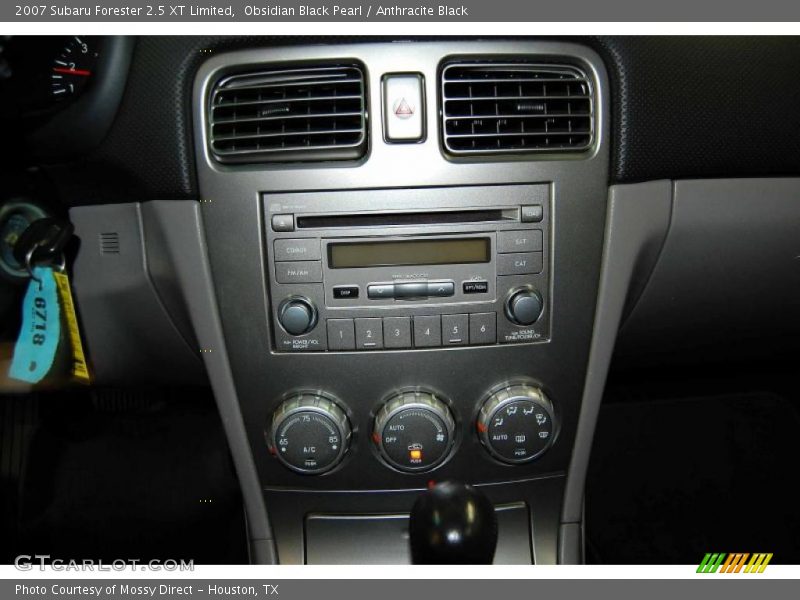 Controls of 2007 Forester 2.5 XT Limited