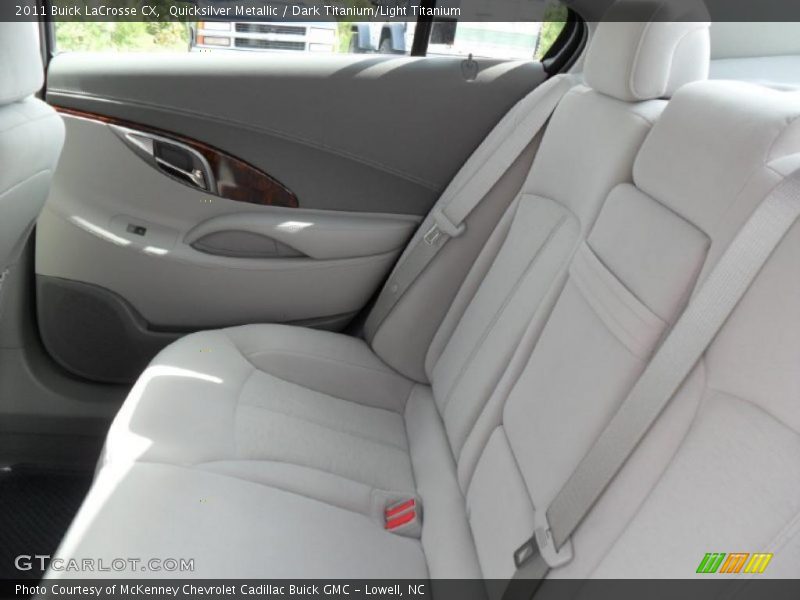 Quicksilver Metallic / Dark Titanium/Light Titanium 2011 Buick LaCrosse CX