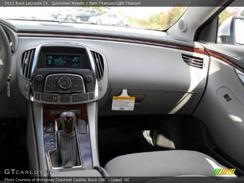 Quicksilver Metallic / Dark Titanium/Light Titanium 2011 Buick LaCrosse CX