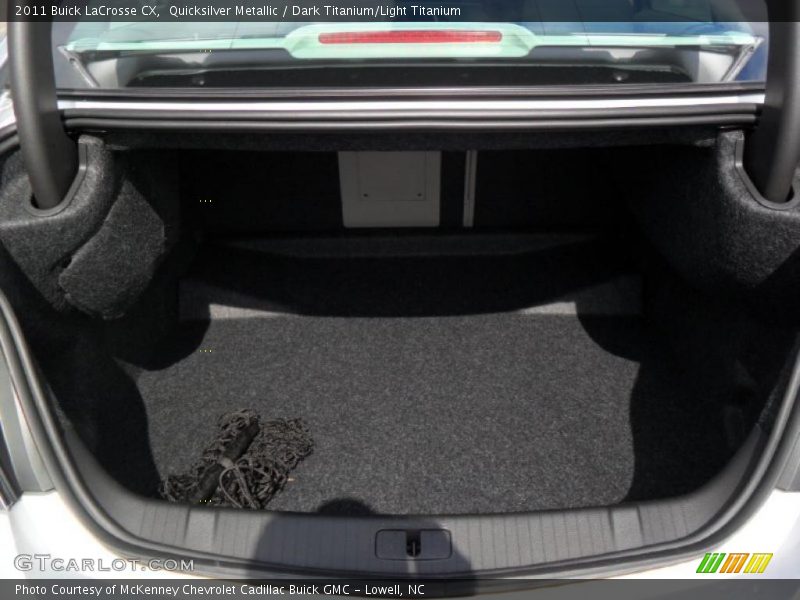  2011 LaCrosse CX Trunk