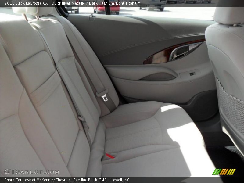 Quicksilver Metallic / Dark Titanium/Light Titanium 2011 Buick LaCrosse CX