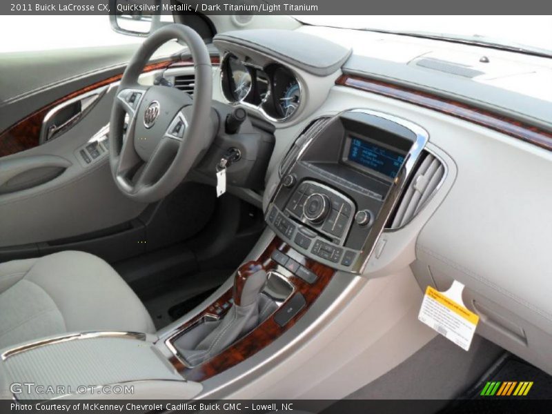 Dashboard of 2011 LaCrosse CX