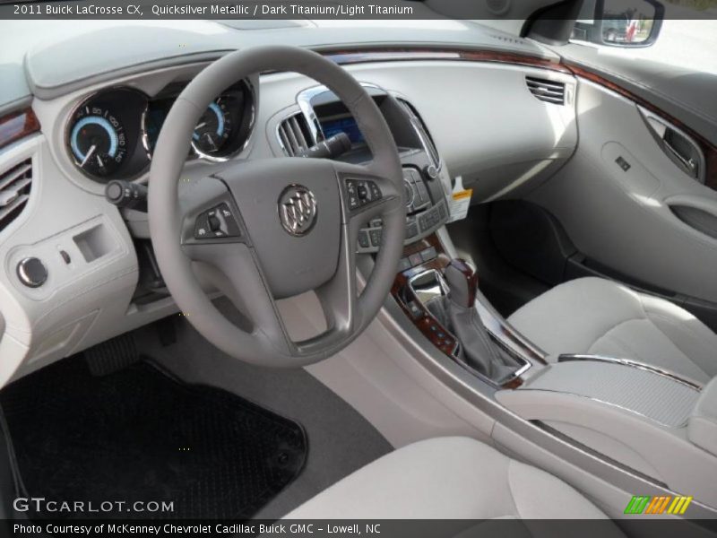 Dark Titanium/Light Titanium Interior - 2011 LaCrosse CX 