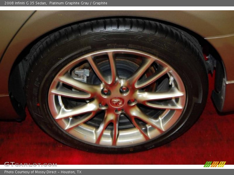  2008 G 35 Sedan Wheel