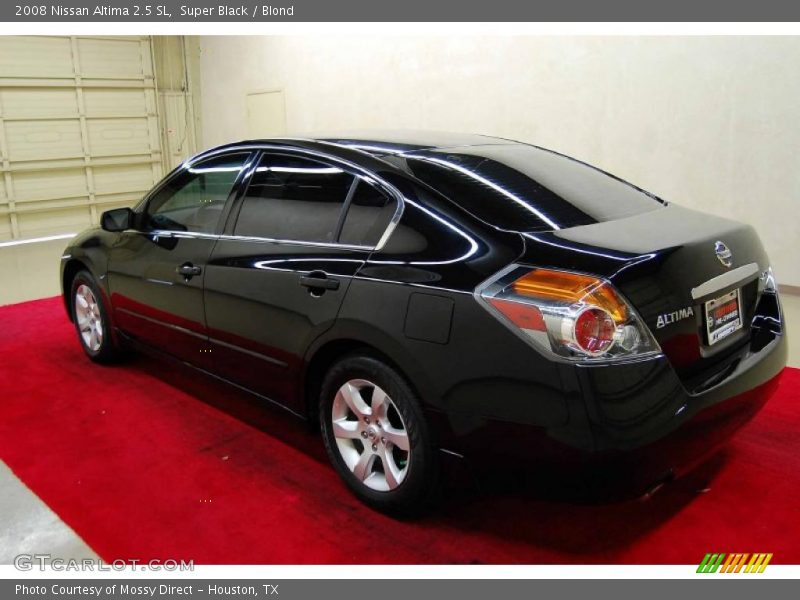 Super Black / Blond 2008 Nissan Altima 2.5 SL