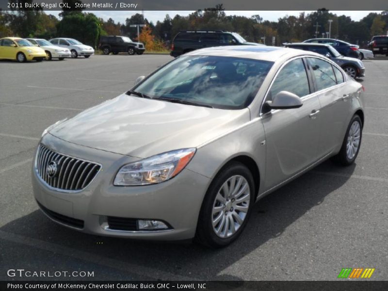 Stone Metallic / Ebony 2011 Buick Regal CXL