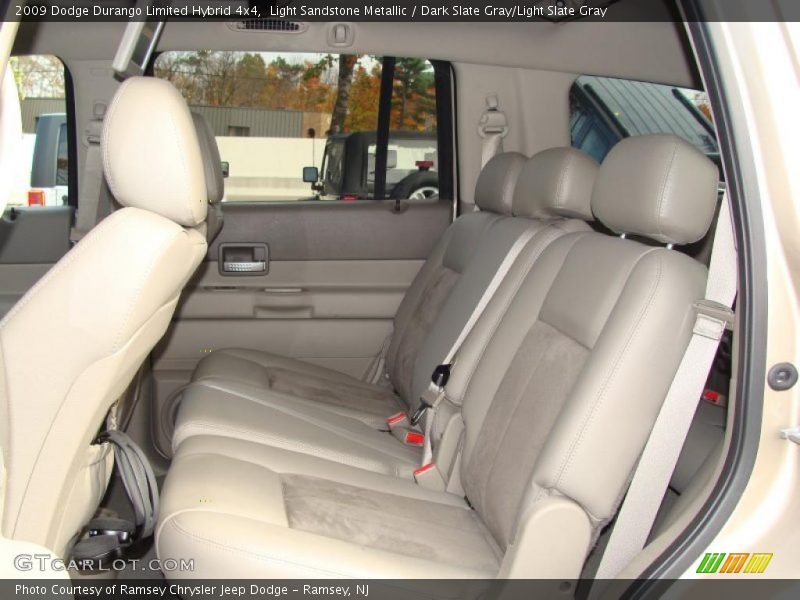 2009 Durango Limited Hybrid 4x4 Dark Slate Gray/Light Slate Gray Interior