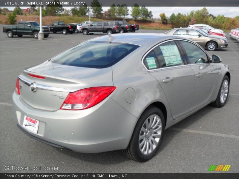 Stone Metallic / Ebony 2011 Buick Regal CXL